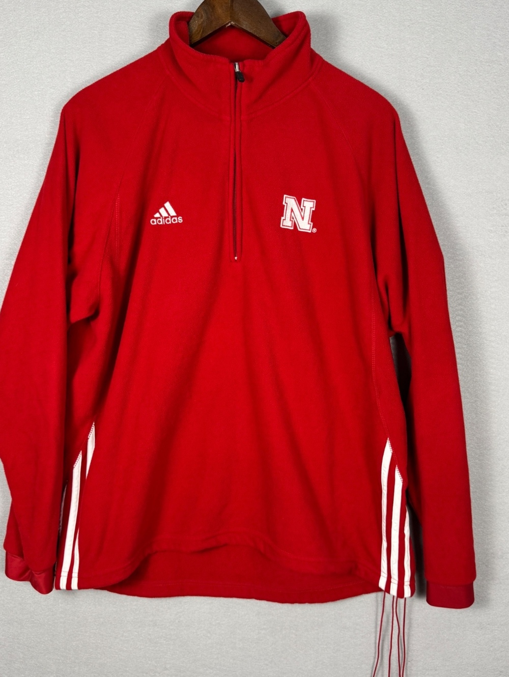 Adidas Nebraska Cornhuskers ClimaWarm 1/4 Zip Men's M